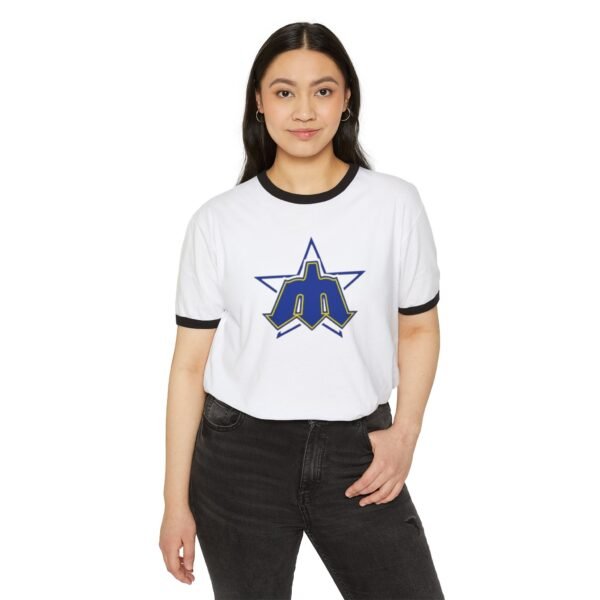 Seattle Mariners Unisex Cotton Ringer T-Shirt - Image 11