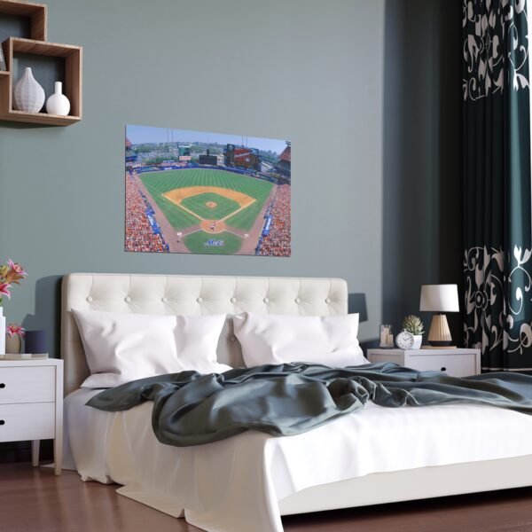 New York Mets Shea Stadium Indoor and Outdoor Silk Posters