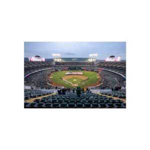 Athletics Oakland Coliseum Final Game Fine Art Posters