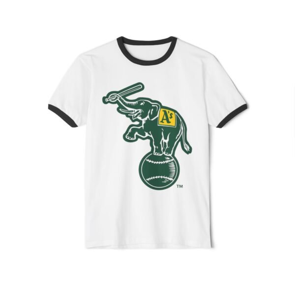 Athletics Unisex Cotton Ringer T-Shirt - Image 5