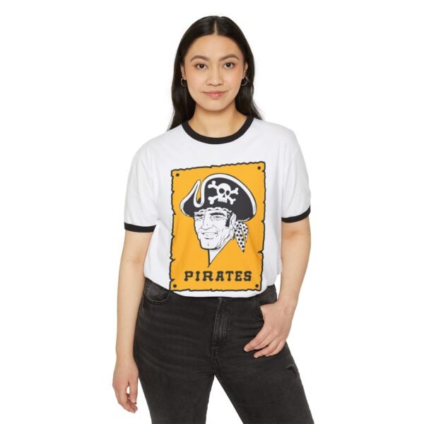 Pittsburgh Pirates Unisex Cotton Ringer T-Shirt - Image 15