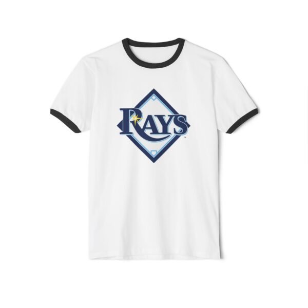 Tampa Bay Rays Unisex Cotton Ringer T-Shirt - Image 5