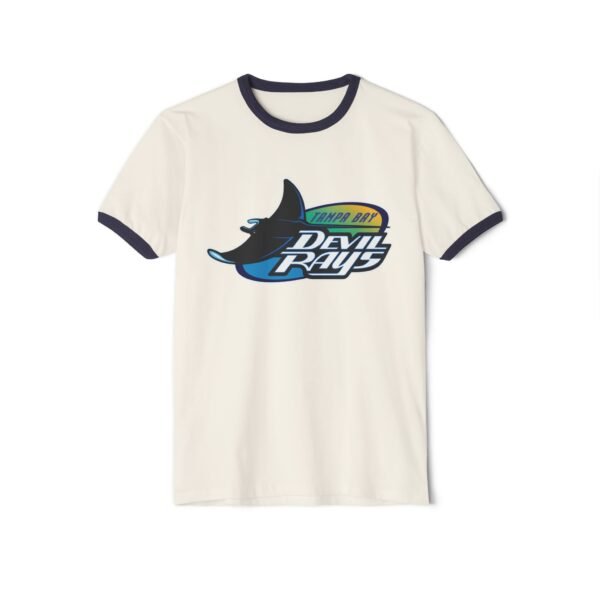 Tampa Bay Rays Unisex Cotton Ringer T-Shirt - Image 13