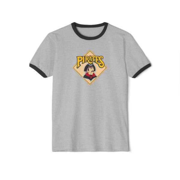 Pittsburgh Pirates Unisex Cotton Ringer T-Shirt