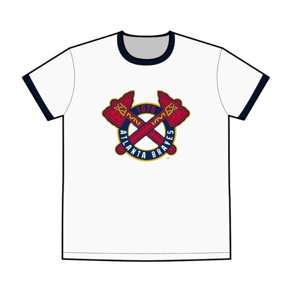 Atlanta Braves Men's Staple Ringer Tee