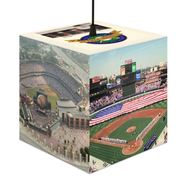 Atlanta Braves Turner Field Park Light Cube Lamp - Image 2