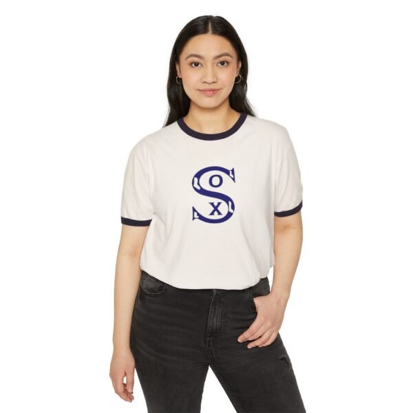 Chicago White Sox Unisex Cotton Ringer T-Shirt - Image 15