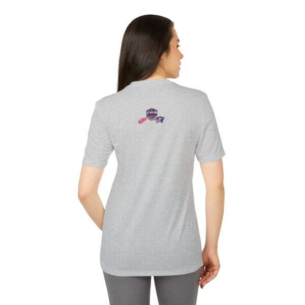 Detroit Red Wings vs Columbus Blue Jackets 2025 Stadium Series Adidas Unisex Sport T-shirt - Image 12