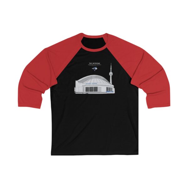 Toronto Blue Jays Rogers Centre Unisex 3/4 Sleeve Baseball Tee