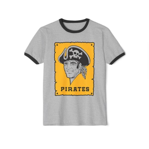 Pittsburgh Pirates Unisex Cotton Ringer T-Shirt - Image 5
