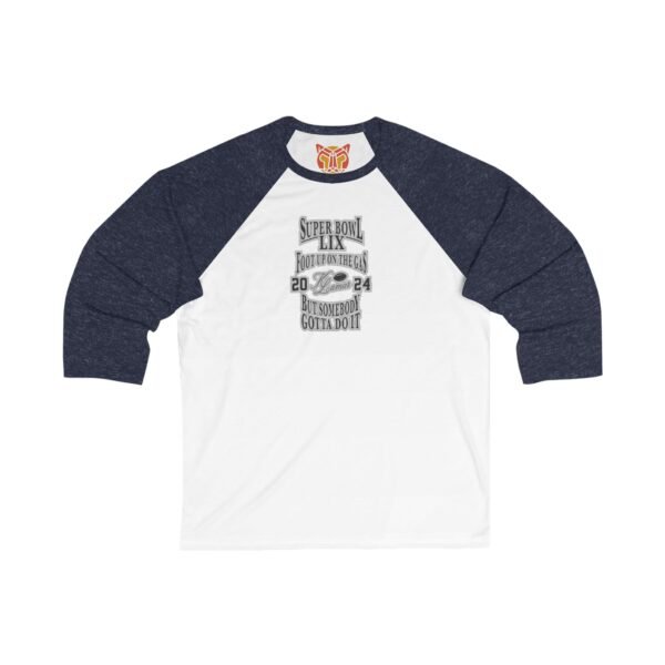 Kendrick Lamar 2025 Super Bowl LIX Halftime Show Unisex 34 Sleeve Baseball Tee - Image 5