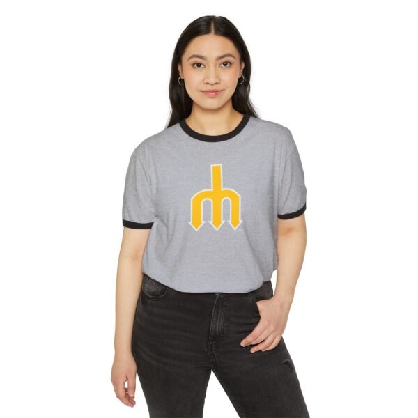 Seattle Mariners Unisex Cotton Ringer T-Shirt - Image 15