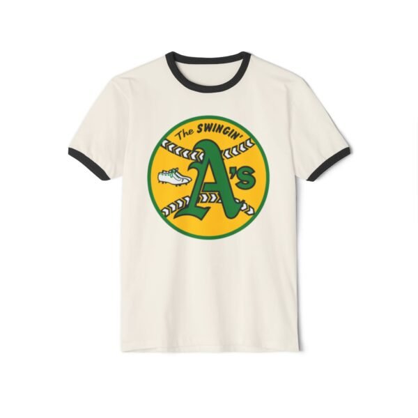 Athletics Unisex Cotton Ringer T-Shirt - Image 5