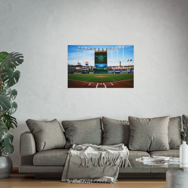 Kansas City Royals Kauffman Stadium Fine Art Posters - Image 2