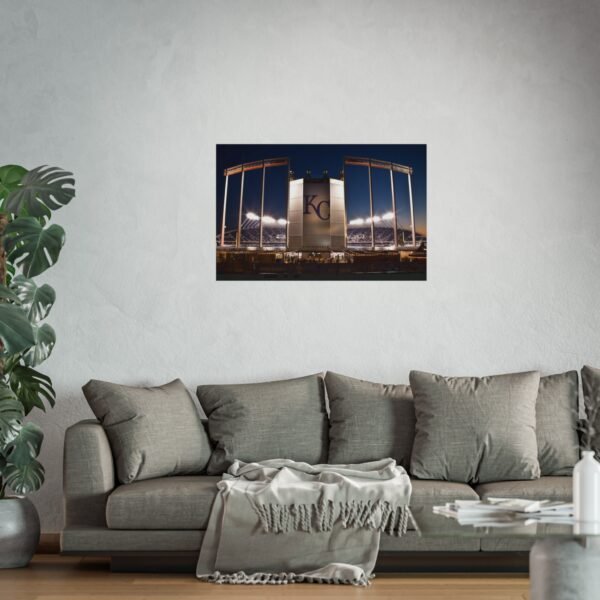 Kansas City Royals Kauffman Stadium Fine Art Posters - Image 2