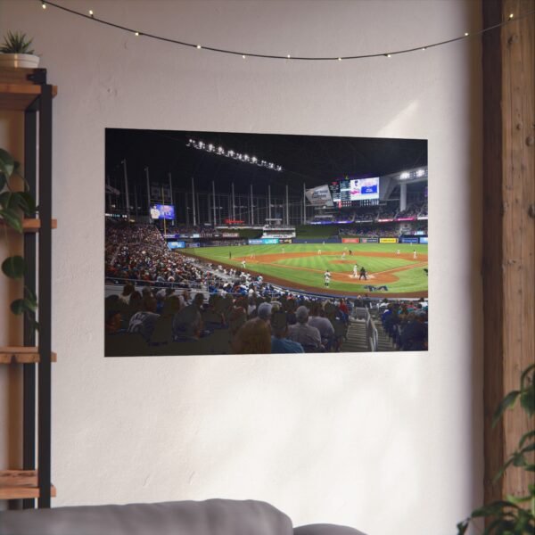 Miami Marlins loanDepot park Fine Art Posters - Image 3