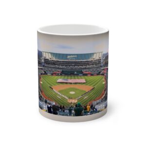Athletics Oakland Coliseum Final Game Color-Changing Mug, 11oz