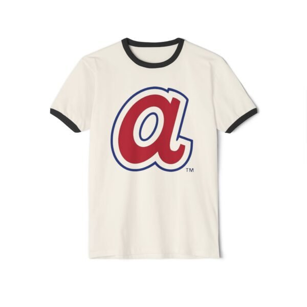 Atlanta Braves Unisex Cotton Ringer T-Shirt - Image 5