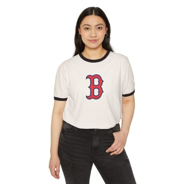 Boston Red Sox Unisex Cotton Ringer T-Shirt - Image 7