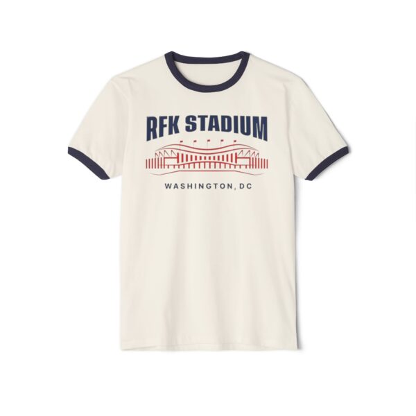 Washington Nationals RFK Stadium Unisex Cotton Ringer T-Shirt - Image 5