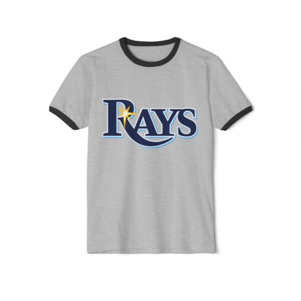 Tampa Bay Rays Unisex Cotton Ringer T-Shirt - Image 9