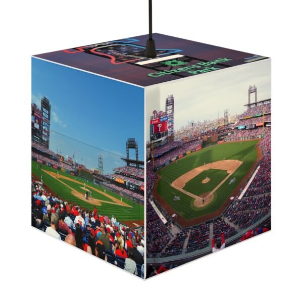 Philadelphia Phillies Citizens Bank Park Light Cube Lamp
