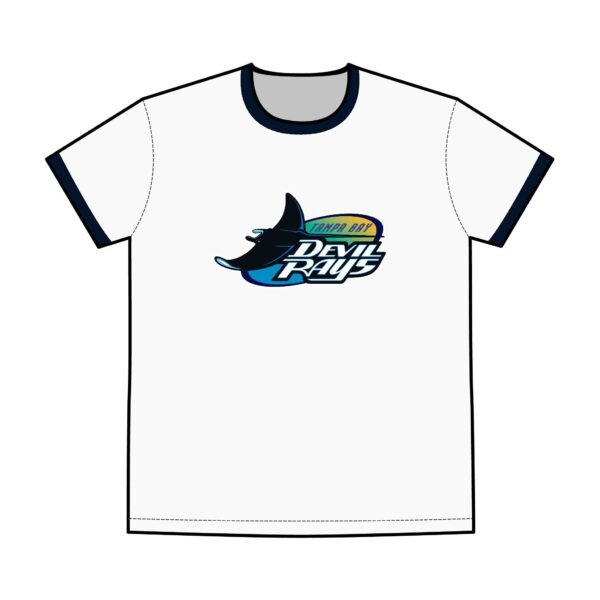 Tampa Bay Rays Men's Staple Ringer Tee - Image 3