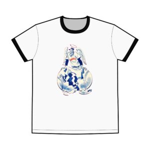 California Angels Men's Staple Ringer Tee