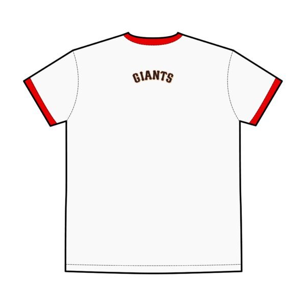 San Francisco Giants Men's Staple Ringer Tee - Image 4