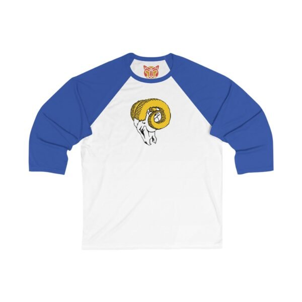 Los Angeles Rams Vintage Unisex 34 Sleeve Baseball Tee