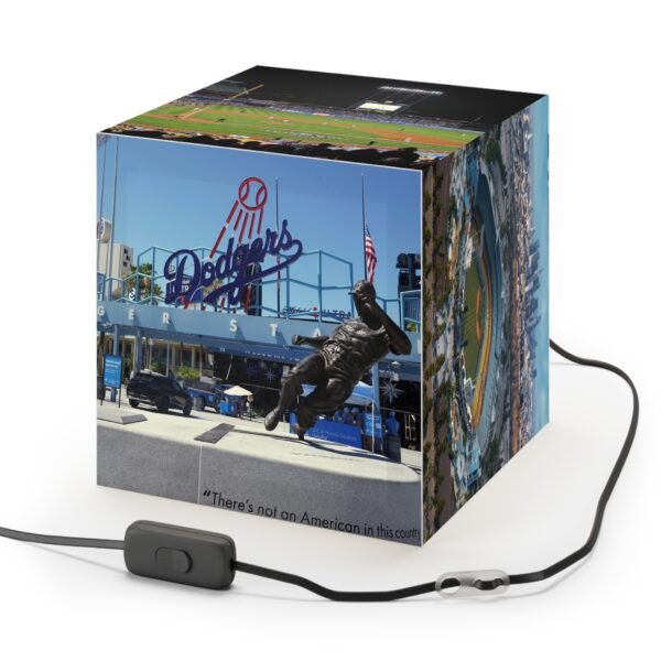 Los Angeles Dodgers Stadium Light Cube Lamp - Image 4