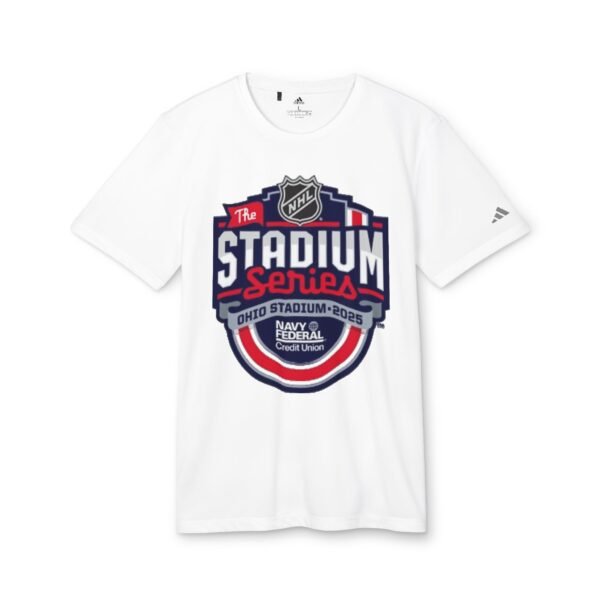 Detroit Red Wings vs Columbus Blue Jackets 2025 Stadium Series Adidas Unisex Sport T-shirt