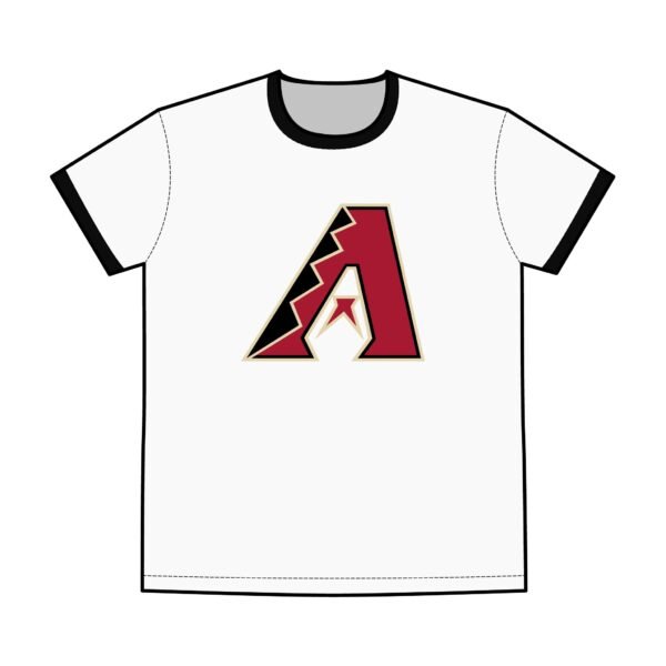Arizona Diamondbacks Men's Staple Ringer Tee - Image 3