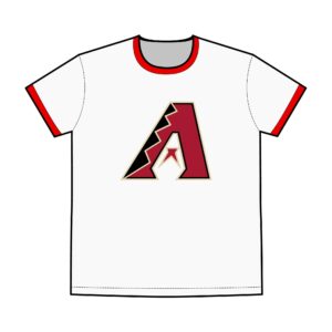 Arizona Diamondbacks Men's Staple Ringer Tee