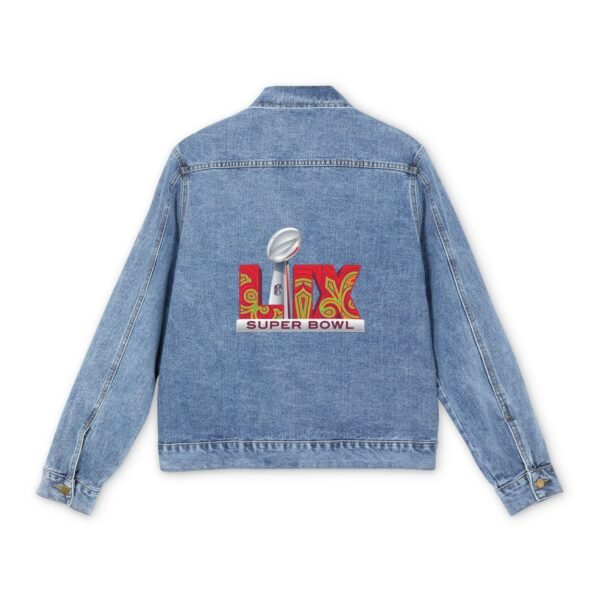 2025 Super Bowl LIX Men's Denim Jacket