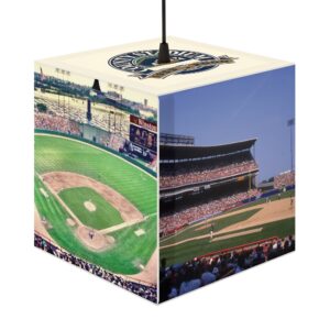 Milwaukee Brewers County Stadium Light Cube Lamp