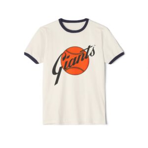 San Francisco Giants Unisex Cotton Ringer T-Shirt