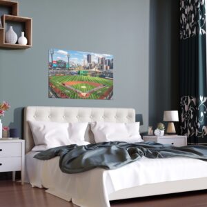 Pittsburgh Pirates PNC Park Indoor and Outdoor Silk Posters