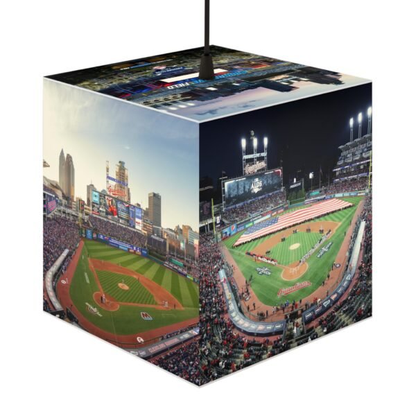 Cleveland Guardians Progressive Field Light Cube Lamp - Image 2
