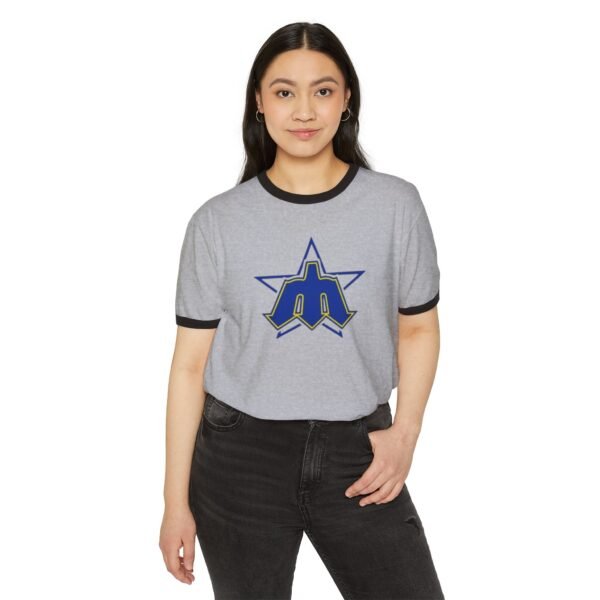 Seattle Mariners Unisex Cotton Ringer T-Shirt - Image 15