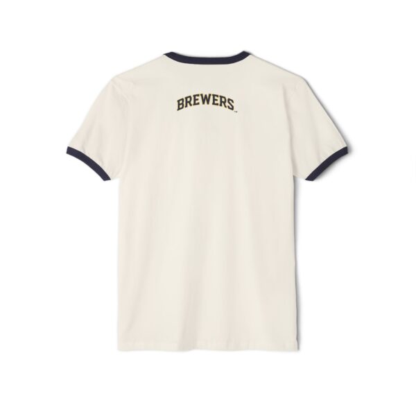 Milwaukee Brewers Unisex Cotton Ringer T-Shirt - Image 6