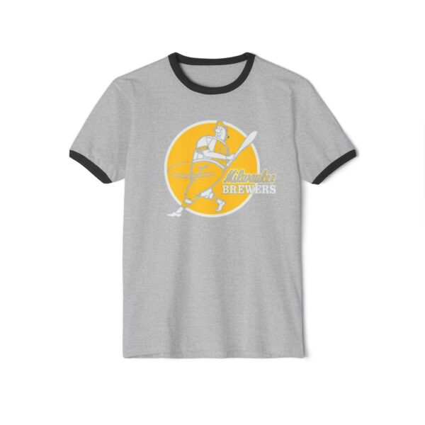 Milwaukee Brewers Unisex Cotton Ringer T-Shirt