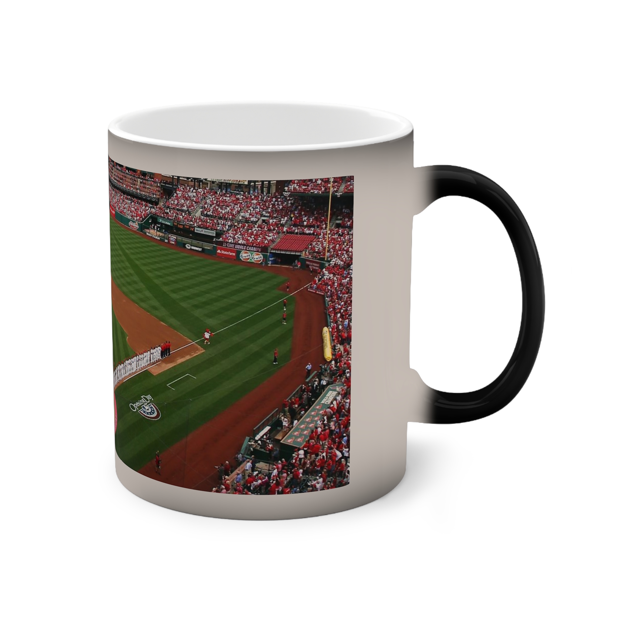 St. Louis Cardinals Busch Stadium Color-Changing Mug, 11oz - Image 3