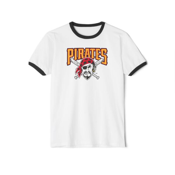 Pittsburgh Pirates Unisex Cotton Ringer T-Shirt - Image 9