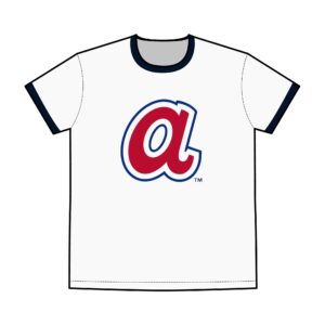 Atlanta Braves Men's Staple Ringer Tee