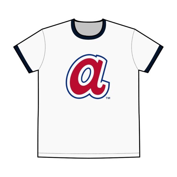 Atlanta Braves Men's Staple Ringer Tee