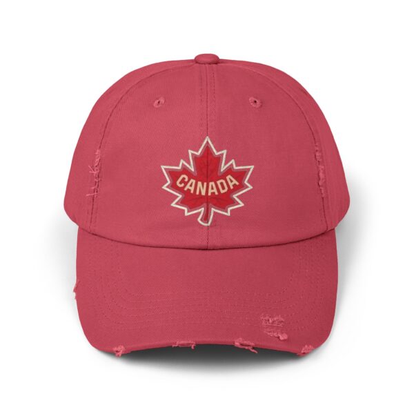 2025 4 Nations Face-Off Canada Unisex Distressed Cap - Image 17