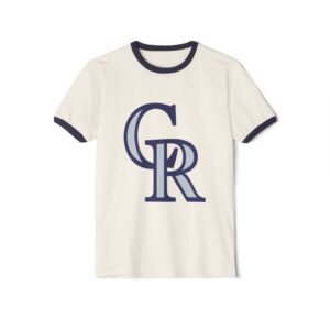 Colorado Rockies Unisex Cotton Ringer T-Shirt