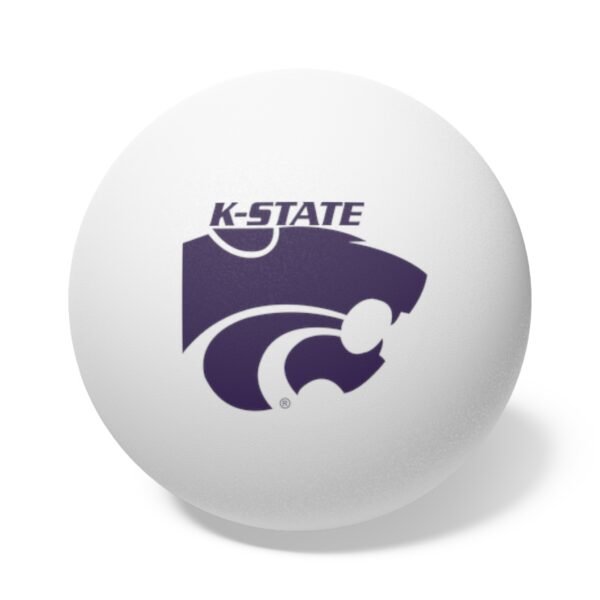Kansas State Wildcats Ping Pong Balls, 6 pcs - Image 5