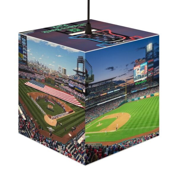 Philadelphia Phillies Citizens Bank Park Light Cube Lamp - Image 2
